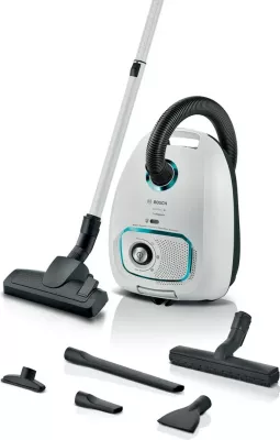 Fshesë me korent Bosch Serie 4 BGB41HYG1H, 600 W, me qese, e bardhë
