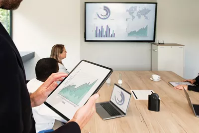 Sistem bashkëpunimi pa tela Digitus Click & Present Pro, desktop, HDMI, Wi-Fi 5, i zi/gri