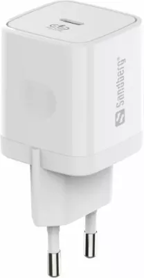 Karikues muri USB-C SANDBERG 441-42 PD 20W, prizë EU, i bardhë