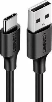 Kabllo USB-A në USB-C Ugreen US287 0.5 m USB 2.0, e zezë (60115)