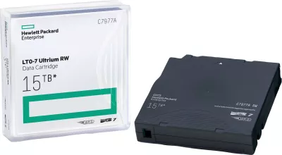 Kasetë LTO Hewlett Packard Enterprise HPE LTO-7 Ultrium RW, 15TB, blu