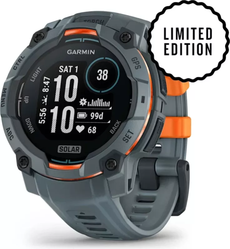 Smartwatch Garmin Instinct® 3 Solar, Twilight, 45 mm