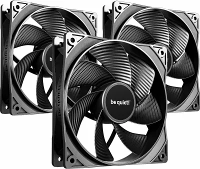 Ventilator PC be quiet! Pure Wings 3 BL140 120mm PWM High-Speed 3-Pack, i zi