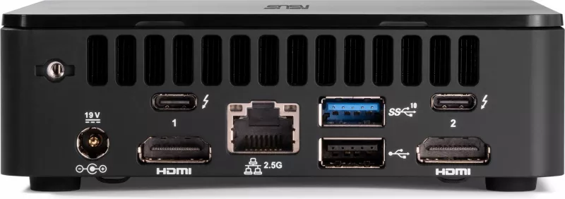 Mini PC barebone ASUS NUC 12 RNUC12WSKV500002I, DDR4-SDRAM, Ethernet LAN, Wi-Fi 6E