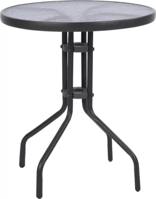 Tavolinë metalike Lima gri 60x68cm FH5079.01