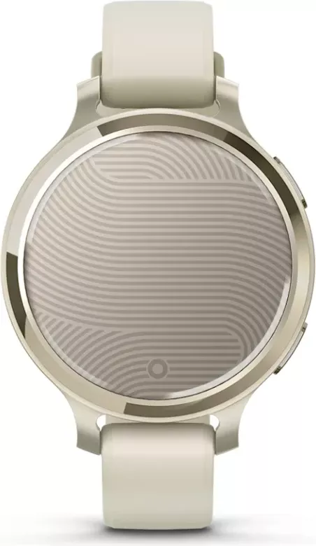 Smartwatch Garmin Lily® 2 Active – Lunar Gold with Bone Silicone Strap thumbnail 2
