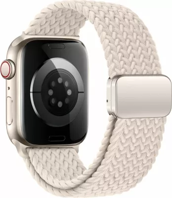 Rrip najloni për smartwatch Tech-Protect Nylonmag për Apple Watch 42/44/45/49 mm, Bezhë