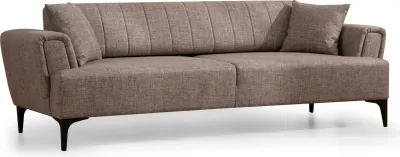 Divan-krevat treshe Atelier del Sofa, Hamlet, ngjyrë kafe e çelët
