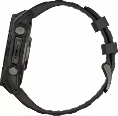 Smartwatch Garmin Fenix 8 AMOLED (010-02904-21) 1.4\" GPS NFC 10 ATM, e zezë
