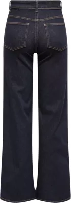 Xhinse për femra Only ONLMADISON BLUSH HW WIDE DNM REA024 NOOS 15352206, blu e errët denim [Madhësia: XS]