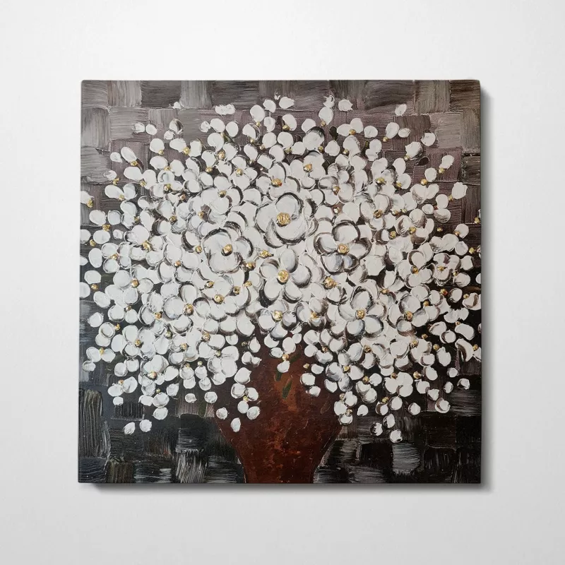 Pikturë dekorative me vaj, shumëngjyrëshe, OPG44512, 70x70cm