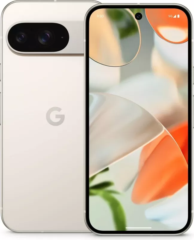 Celular Google Pixel 9, 6.3", 12 GB RAM, 128 GB, Android 14, Bardhë