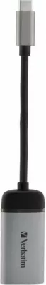Adapter Verbatim USB-C në HDMI 4K, alumini, gri
