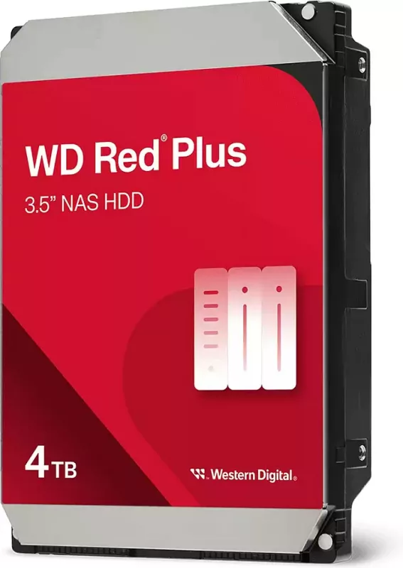 Hard disk i brendshëm Western Digital WD Red Plus WD40EFZZ, 4TB, 3.5", SATA III, 5400RPM