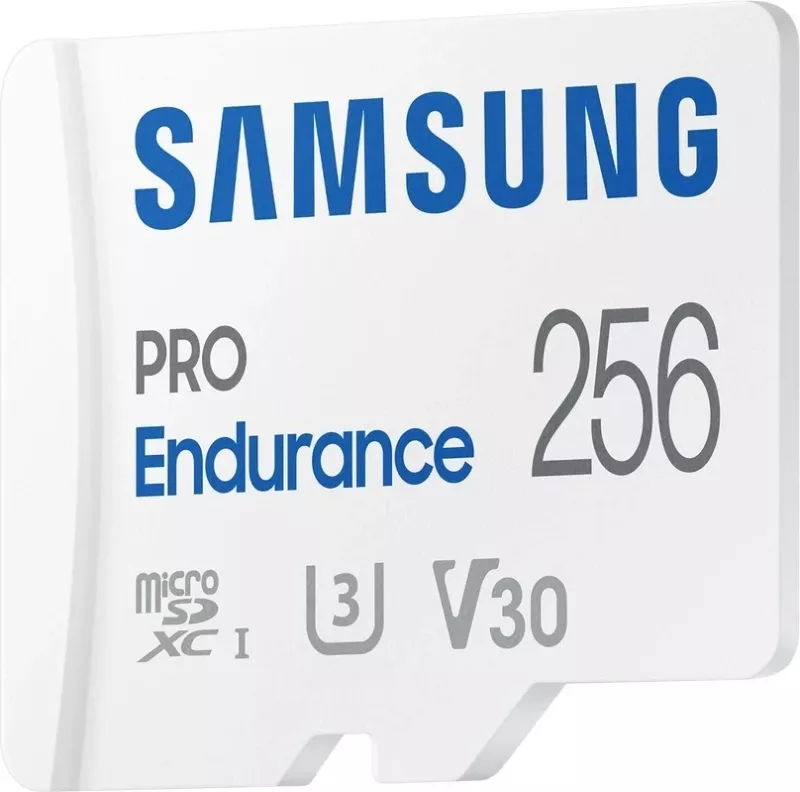 Kartë memorie Samsung PRO Endurance microSDXC 256GB, versioni 2022