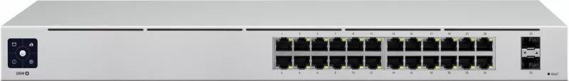 Switch Ubiquiti UniFi USW-24, Managed, L2, Gigabit Ethernet, Rack mounting