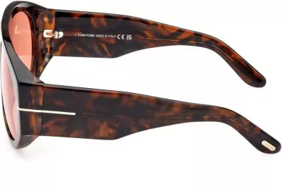 Syze dielli për meshkuj Tom Ford FT1044 6052S, të zeza [Ngjyra: 60]