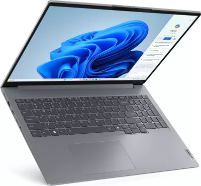 Laptop Lenovo ThinkBook 16, AMD Ryzen 5, 8 GB RAM, 256 GB SSD, Arctic Grey