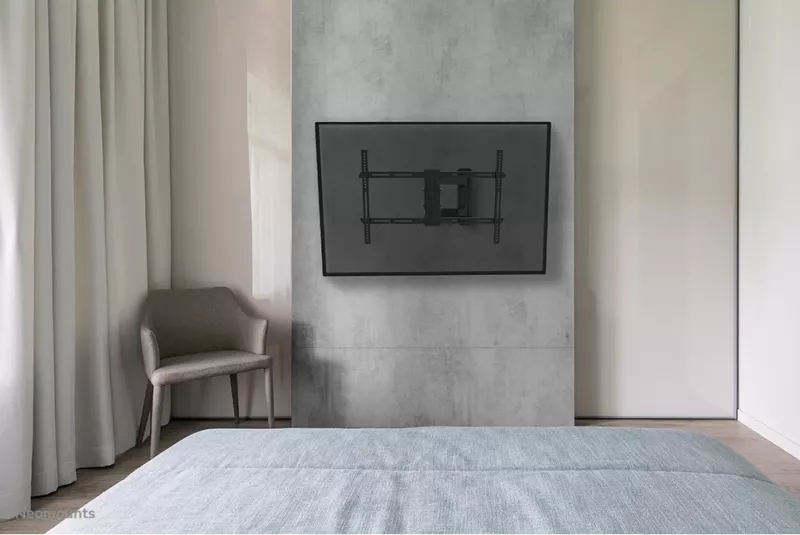 Mbajtës muri për TV Neomounts WL40-550BL16, full motion, 40-65 inç, VESA 600x400, e zezë
