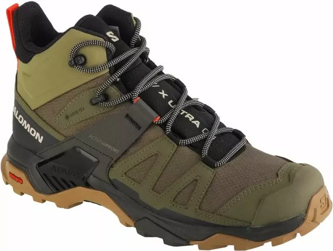 Atlete për meshkuj Salomon X Ultra 4 Mid GTX, të gjelberta [Madhësia: 40 2/3]