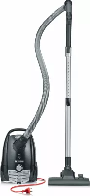 Fshesë elektrike Severin BC 7030, 2L, 750W, zi/gri
