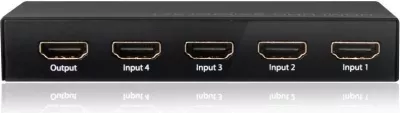 Switch HDMI Club3D, 4 hyrje 1 dalje, 4K60Hz UHD, i zi