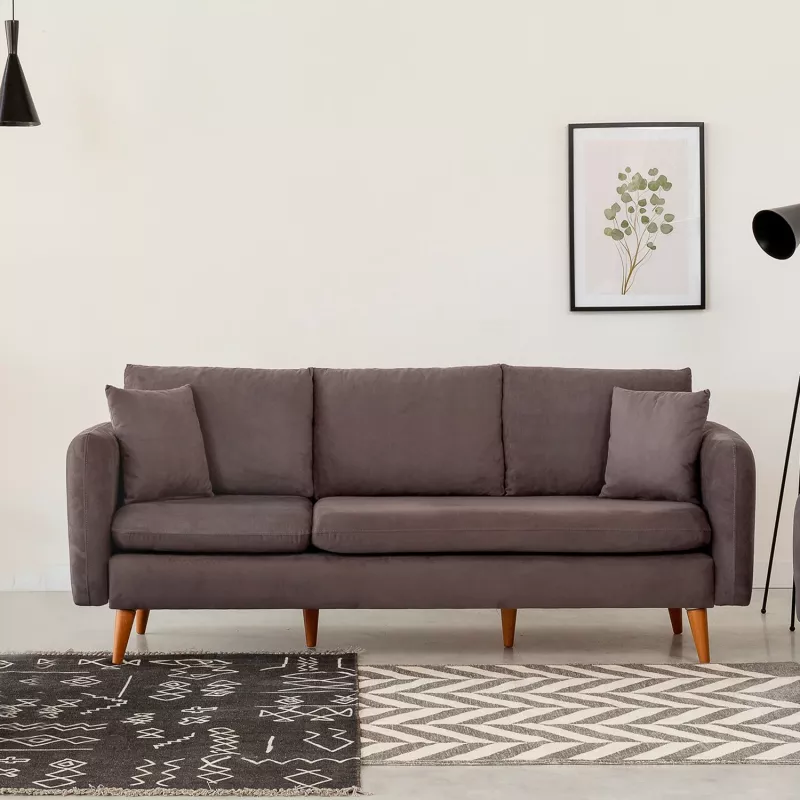 Divan treshe Atelier del Sofa, Sofia, antracit