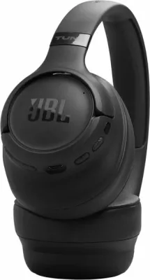 Kufje JBL Tune 780NC Bluetooth, ANC adaptiv, over-ear, 76h, Hi-Res, të zeza