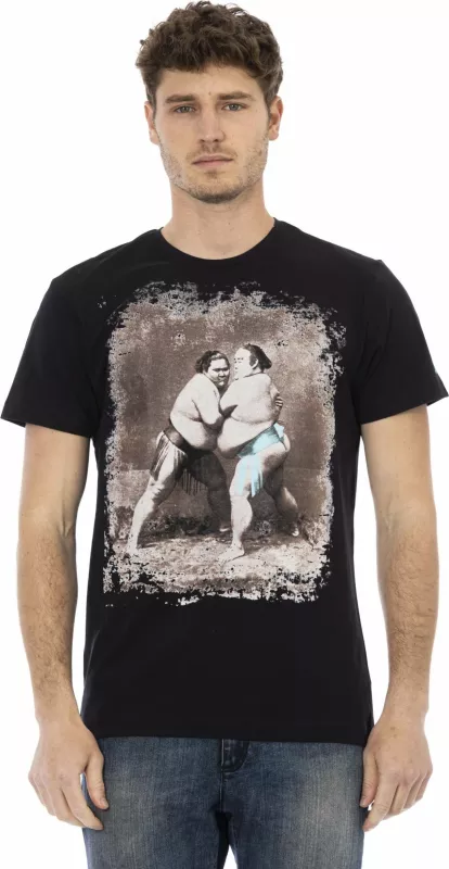 Maicë për meshkuj Trussardi Action, e zezë [Madhësia: XL]