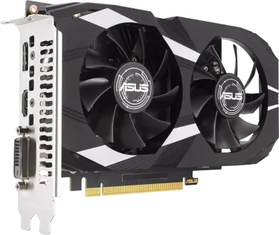 Kartë Grafike ASUS Dual -RTX3050-O6G, NVIDIA GeForce RTX 3050, 6 GB GDDR6