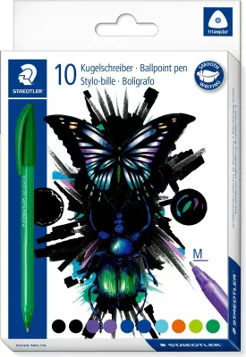 Set stilolapsa STAEDTLER 4320MC10E1, 10 ngjyra të ndryshme