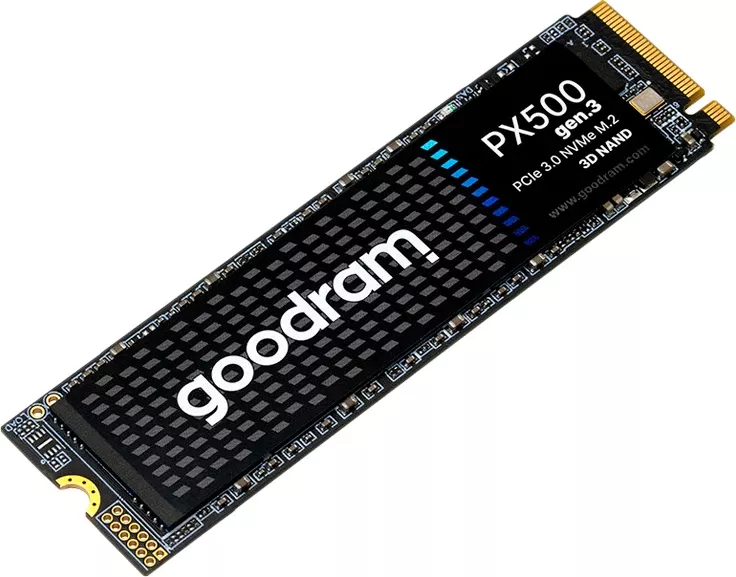 SSD GOODRAM PX500 256GB M.2 2280 NVMe PCIe Gen3 x4, e zezë
