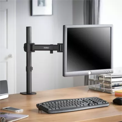 Mbajtëse monitori desktop VONHAUS 3000248, 13-27\", VESA 75x75/100x100, rrotullim 360°, ngarkesë deri 8 kg, e zezë