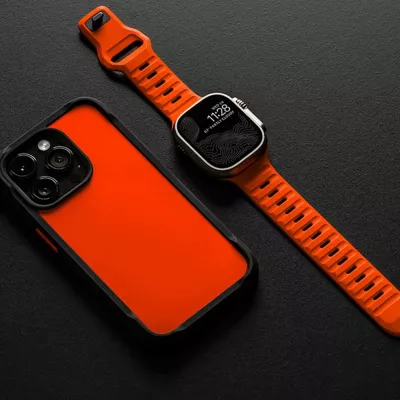 Rrip për Apple Watch Tech-Protect IconBand Line, TPU, Bezhe, 42/44/45/49 mm