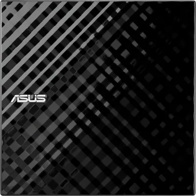 DVD shkrues i jashtëm ASUS SDRW-08D2S-U LITE 8x, M-DISC, USB 2.0, kompatibil me Windows/Mac, i zi
