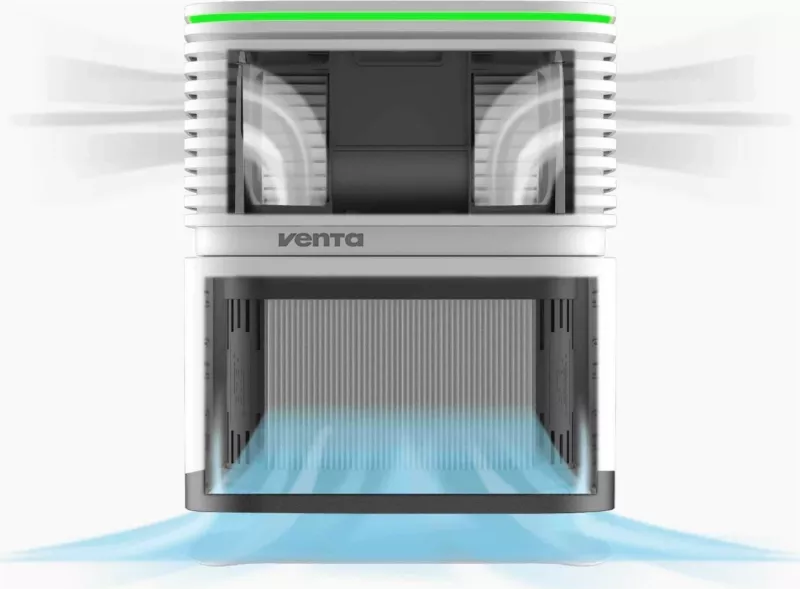 Pastrues ajri Venta AP73x Aerostyle Compact, i bardhë