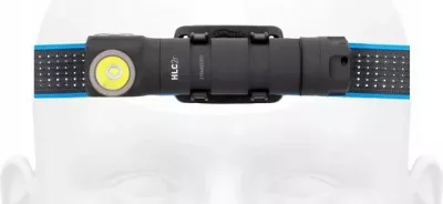 Dritë dore Walther HLC2r, LED, 3500 mAh, E zezë