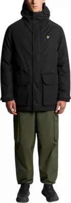 Jakne parka për meshkuj Lyle & Scott JK2320V, e zezë [Madhësia: L]