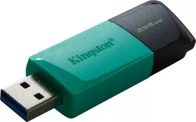 USB Kingston DataTraveler Exodia, USB 3.2, 256GB, i zi/i kaltër