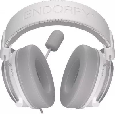 Kufje Endorfy VIRO Plus, me USB dhe ngjyrë të bardhë