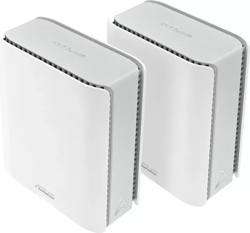 Router Asus ZenWiFi BT10, sistem mesh, WiFi 7, bardhë