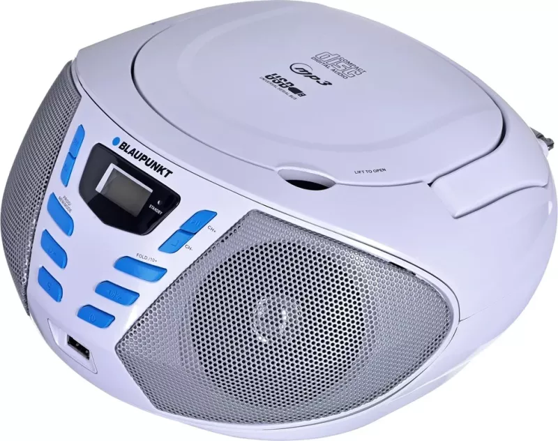 Stereo portativ Blaupunkt BB7-WH, FM, Gri