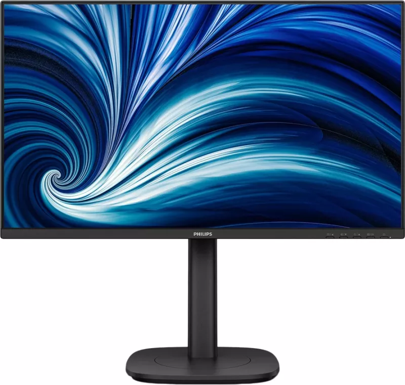Monitor PHILIPS 24B2N3200J 24", FHD IPS 120Hz, USB hub, altoparlantë, i zi