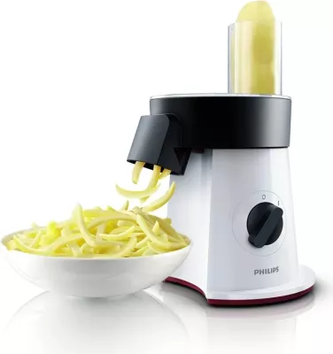Përpunues sallatash Philips Viva Collection HR1388/80, i zi