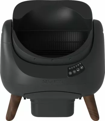 kuti rëre smart automatike për mace Catlink C08 Scooper OPEN-X, me Wi‑Fi/app, 4 L rërë + 12 L depo mbetjesh, gri