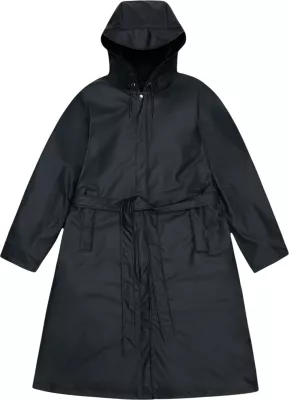 Jakne shiu për femra Rains A-Line Longer W Jacket W3 12040, e zezë [Madhësia: XS]