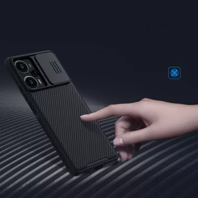 Mbështjellës Nillkin CamShield Pro për Xiaomi Redmi Note 12 Turbo / Poco F5, i zi