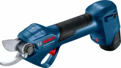 Gërshërë krasitjeje me bateri Bosch PRO PRUNER 25 mm, bateri 3Ah, blu