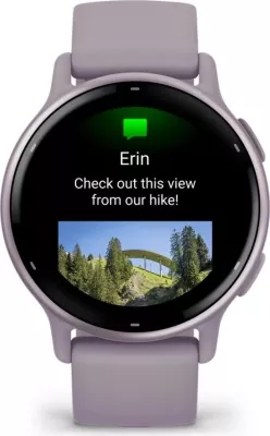 Smartwatch Garmin vivoactive 5, 4GB, AMOLED, orchidee