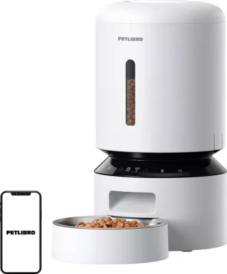 Shpërndarës ushqimi për kafshë Petlibro Granary PL-AF103-34W, 5L, i bardhë